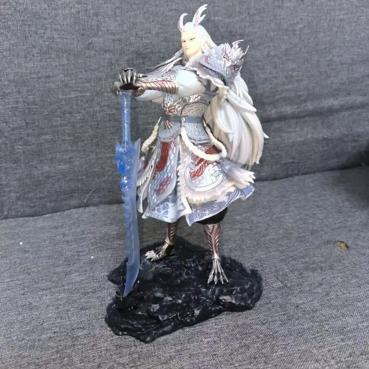 니안와 2 - 동해 용왕 아오광 조립 모델 손인형 장식품 애니메이션 주변 장식품 선물