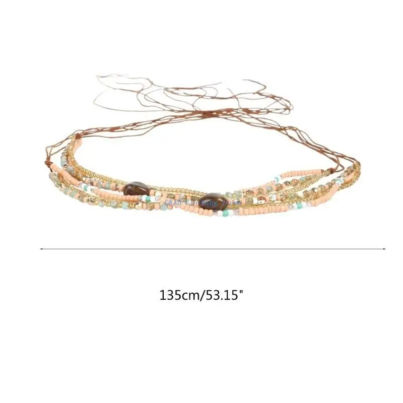 N0PE Travel Hat Belt, Hat Decorative Belts with Adjustable Closure Braided Strap Straw Hat Cowgirl Hat Mark Your Hat