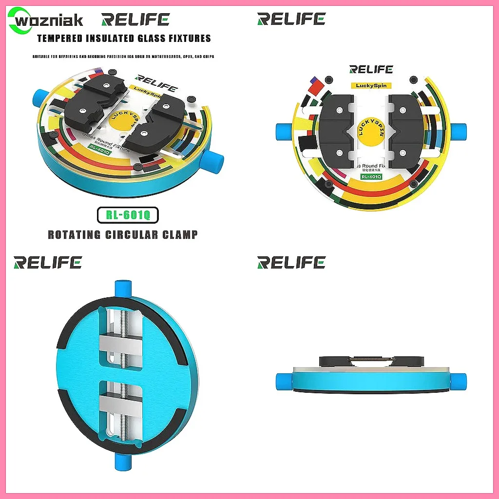 

Relife RL-601Q Изолированные светильники из закаленного стекла для ремонта материнских плат, процессоров и микросхем