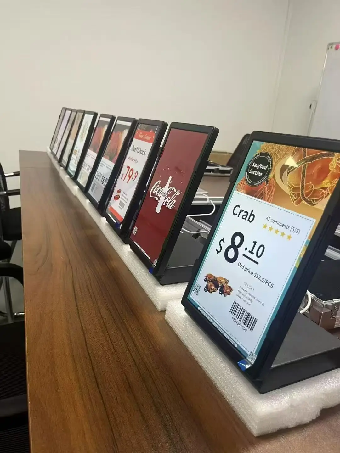 

10.1/15.6-Inch Single/Side Dual-Screen LCD Digital Signage Supermarket Price Tag Screen Electronic Advertising Equipment