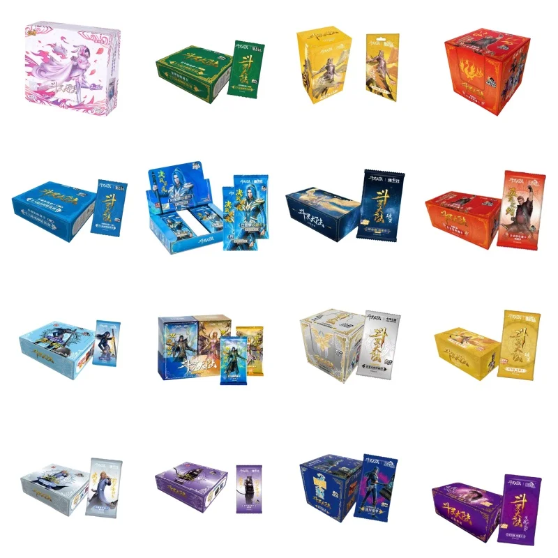 

Douluo Continent Collection Card Fourth Bullet Double God Battle Road Anime Character Commemorative Edition Collection Card