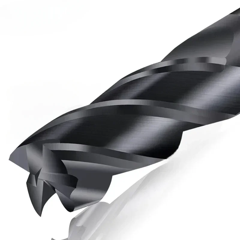 HRC50 4 flute tungsten steel nano coating tungsten steel hard alloy end mill CNC machining tool stainless steel milling cutter