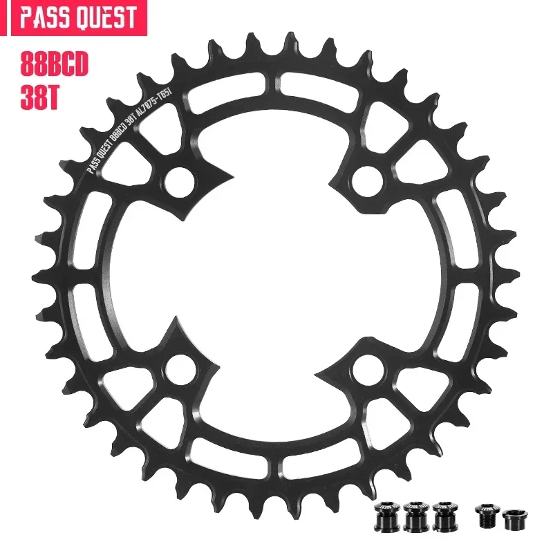 

PASS QUEST для Shimano XTR985 BCD 88 мм CRANK 32-44T дополнительная цепь для горного велосипеда XTR985 88 BCD звездочка для горного велосипеда