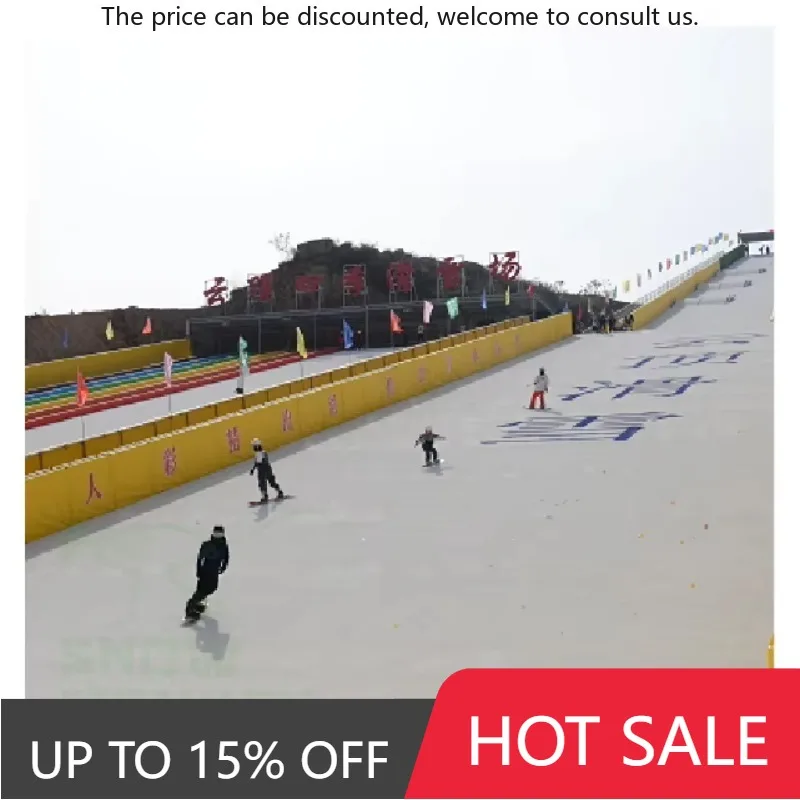 

Easy To Install Customizable White Artificial Dry Ski Outdoor Sport Plastic Ski Resorts Ski Slopes