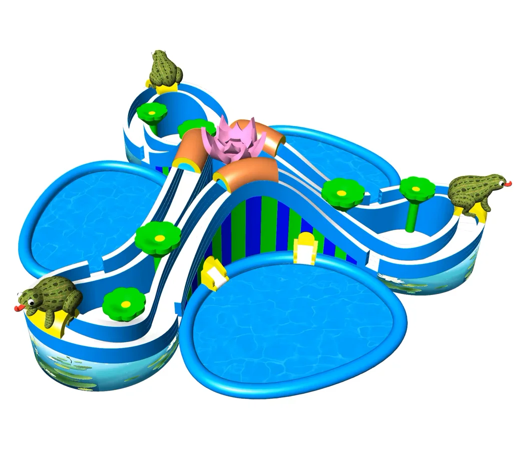 ！@New Design THL PVC Inflatable Outdoor Water Slide System Commercial Custom Capacity Mobile Ride-Ons Water Park Equipment Moder