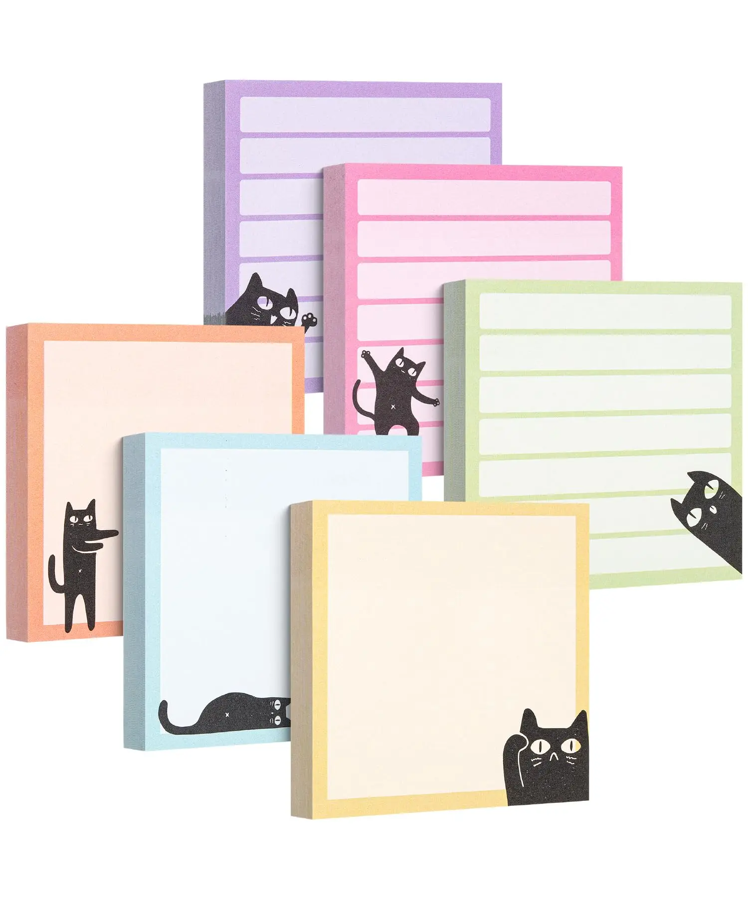 6pcs-notas-adesivas-de-gato-fofo-blocos-de-memoria-de-gato-preto-em-estilo-cartoon-papel-adesivo-criativo-adequado-para-trabalho-e-estudo