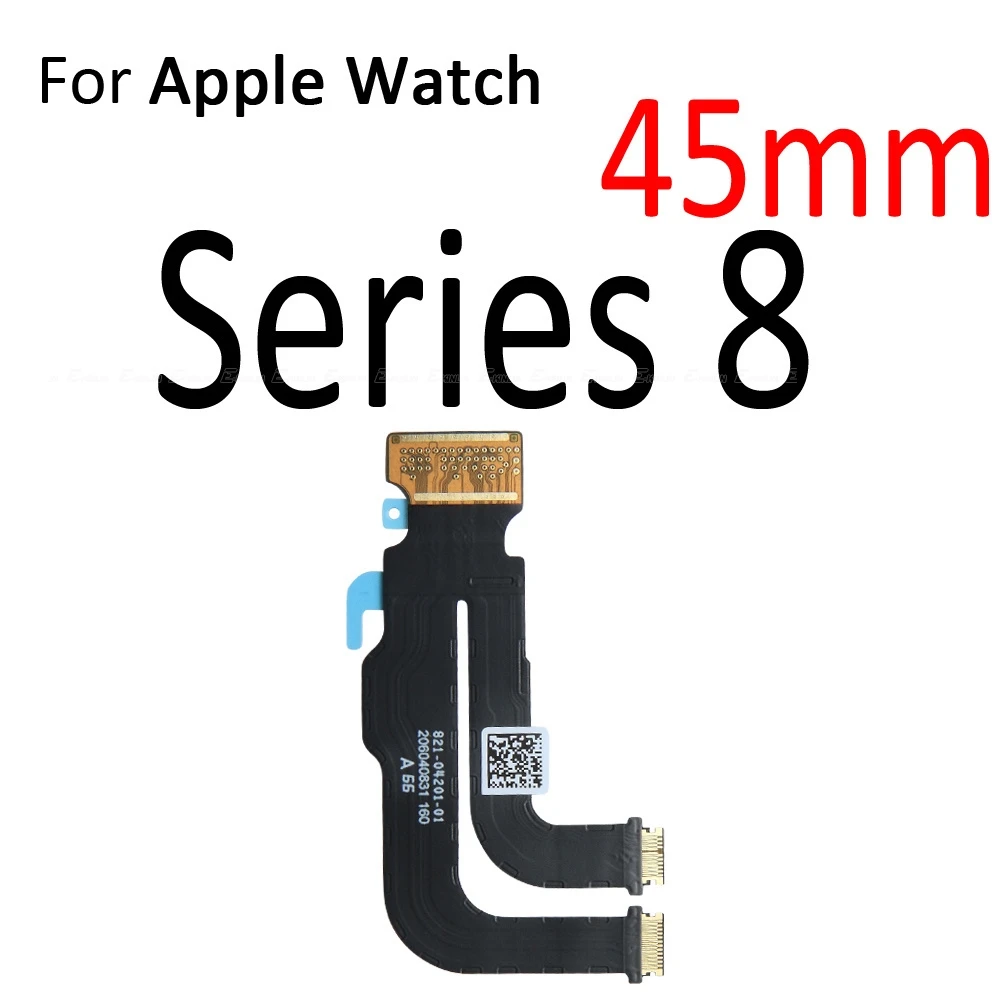 For Apple Watch Series SE 2022 7 8 9 40mm 44mm 41mm 45mm LCD Display Touch Screen Motherboard Main Board Connector Flex Cable