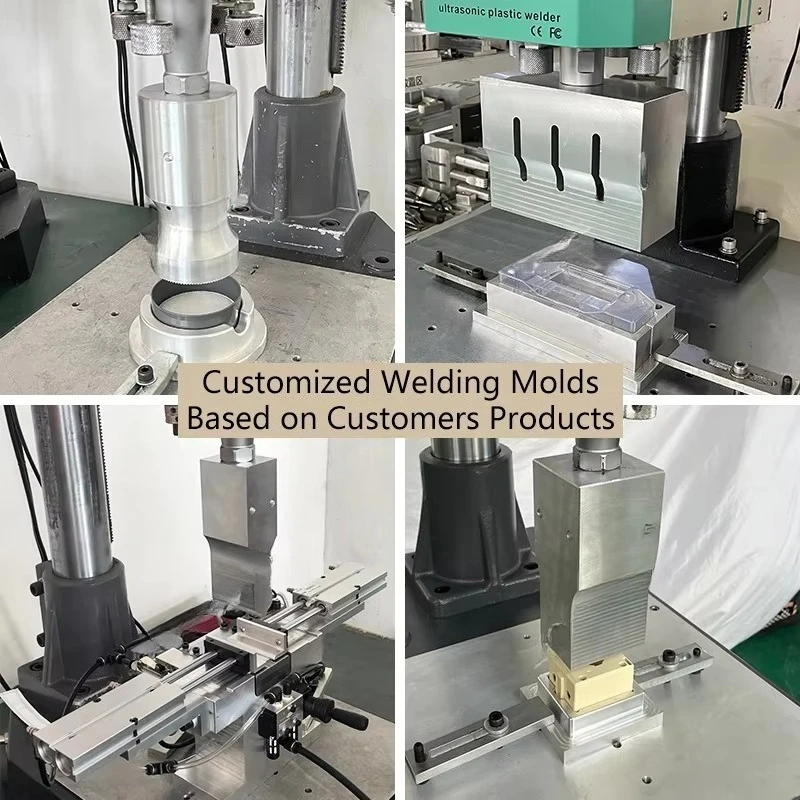 

Ультразвуковой сварочный аппарат с цифровым управлением 4200 Вт, сварочный аппарат для пластика для запечатывания чехла телефона с ультразвуковыми рупорными формами