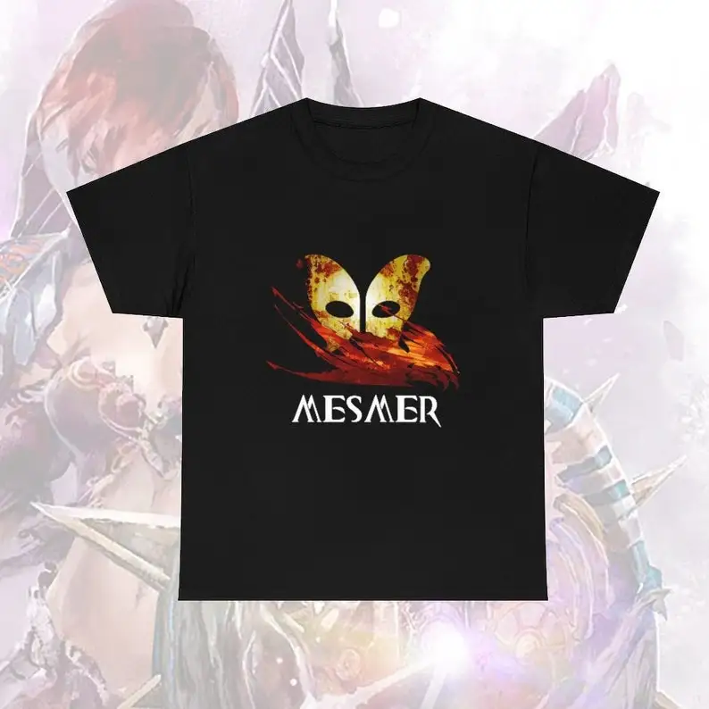 

GW2 Mesmer профессиональная фантазия средневековые войны MMORPG футболка геймера