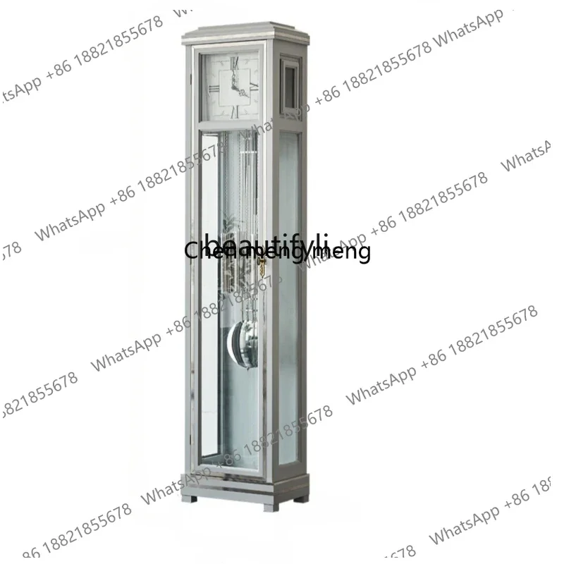 

xx1Hermle Living Room the Grandfather Clock Light Luxury Modern Simple and Fashionable Clock Italian Large Pendulum Clock