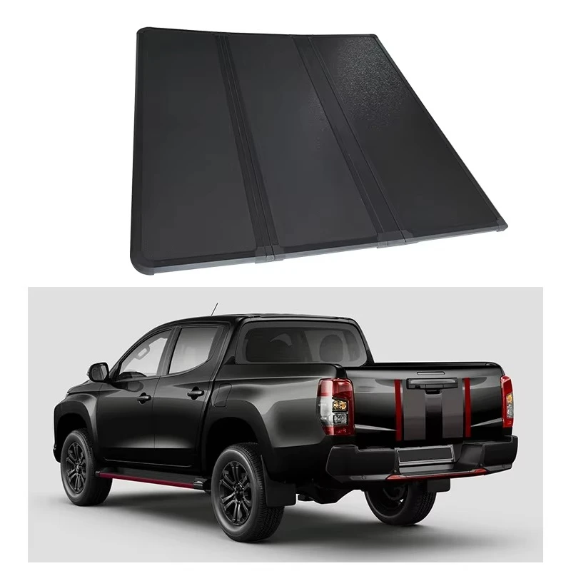 

Silverado Model Metal Alloy Hard Folding Tri-Fold Tonneau Bed Covers for Ranger 5ft Truck Accessories Pickup Bed Covers