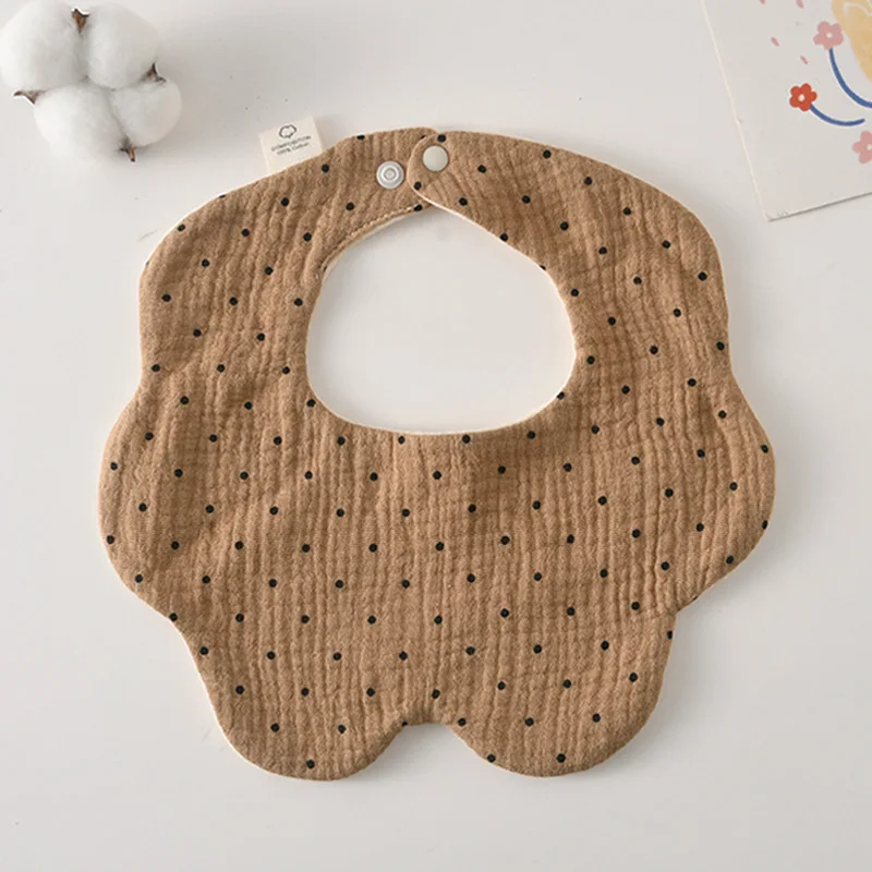 Babero de gasa suave para bebé – Algodón absorbente - imagen 3