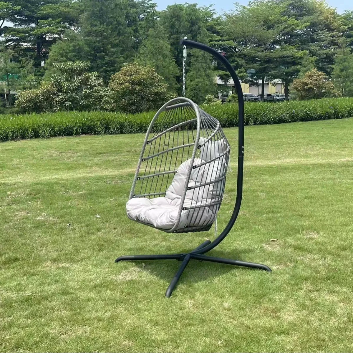 

Outdoor folding hanging blue outdoor furniture outdoor hanging blue