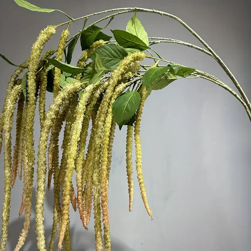 1Pcs Elegant High-Quality Artificial Hanging Vine Foam Berry Artificial Rubber Flower Decor Home Wedding Versatile Faux Floral