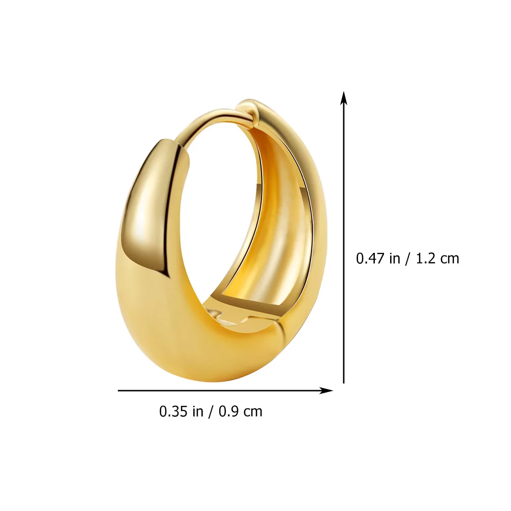 

Sterling Silver Crescent Earrings S925 Fashion Creative Danglers High Quality Girl Jewelry Ear Pendants Decorative Supplies