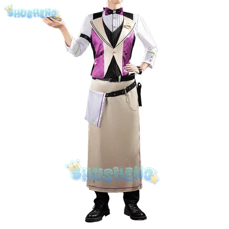 Shusheng Vtuber ساكي والخيول تأثيري حلي كوس لعبة أنيمي حفلة موحدة هالوين لعب دور الملابس الملابس