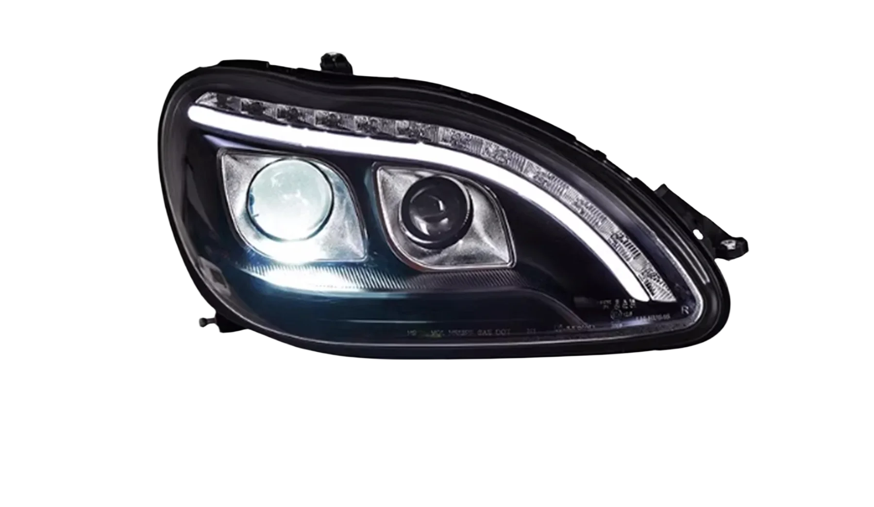 

Автомобильная передняя светодиодная фара для Mercedes Benz S-Class W220 98-05, дневные ходовые фары DRL, ближний свет