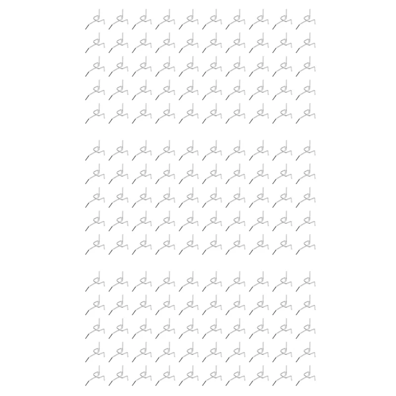 

ABWP-150 шт., практичные крючки из углеродистой стали для перфорированной доски, гаражная мастерская, хранение, гаражный рабочий магазин, организация, подвесной инструмент для дисплея