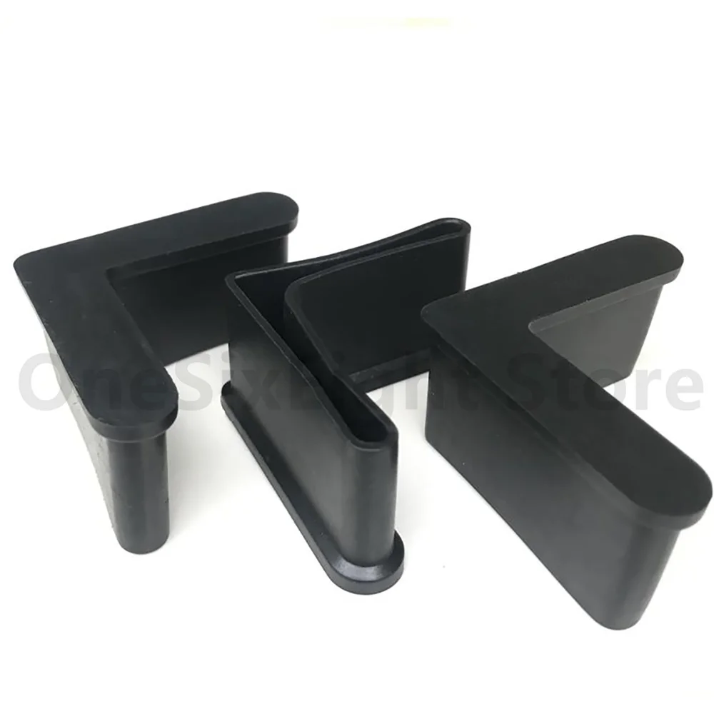 PVC Cover L-shaped Triangle angle iron end cap Socks Anti Scratch Shelf Table Chair Feet Leg pad Floor Protector