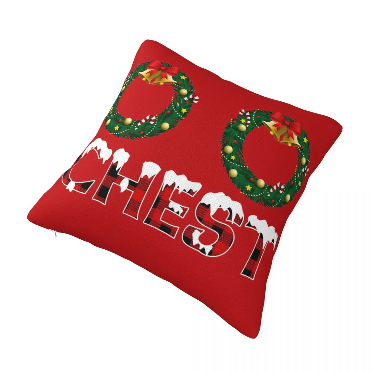 Funny Merry Christmas Couples Nuts Chestnuts Xmas Pillowcase Cushion Cover Decorations Chest Nuts Pillow Case Cover Multi Size