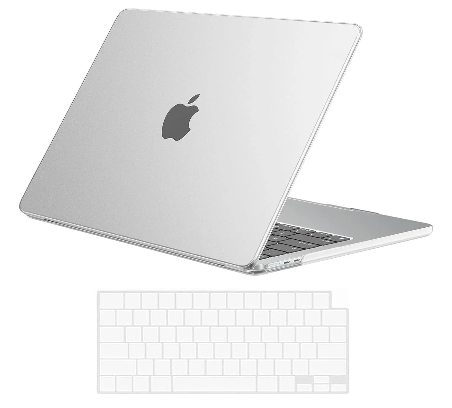

Laptop Case For MacBook Air 13 M4 M3 M2 2025 2022 Case For MacBook Pro 14 16 Inch M4 2024 Ultra Thin Shell Cover+Keyboard Skin