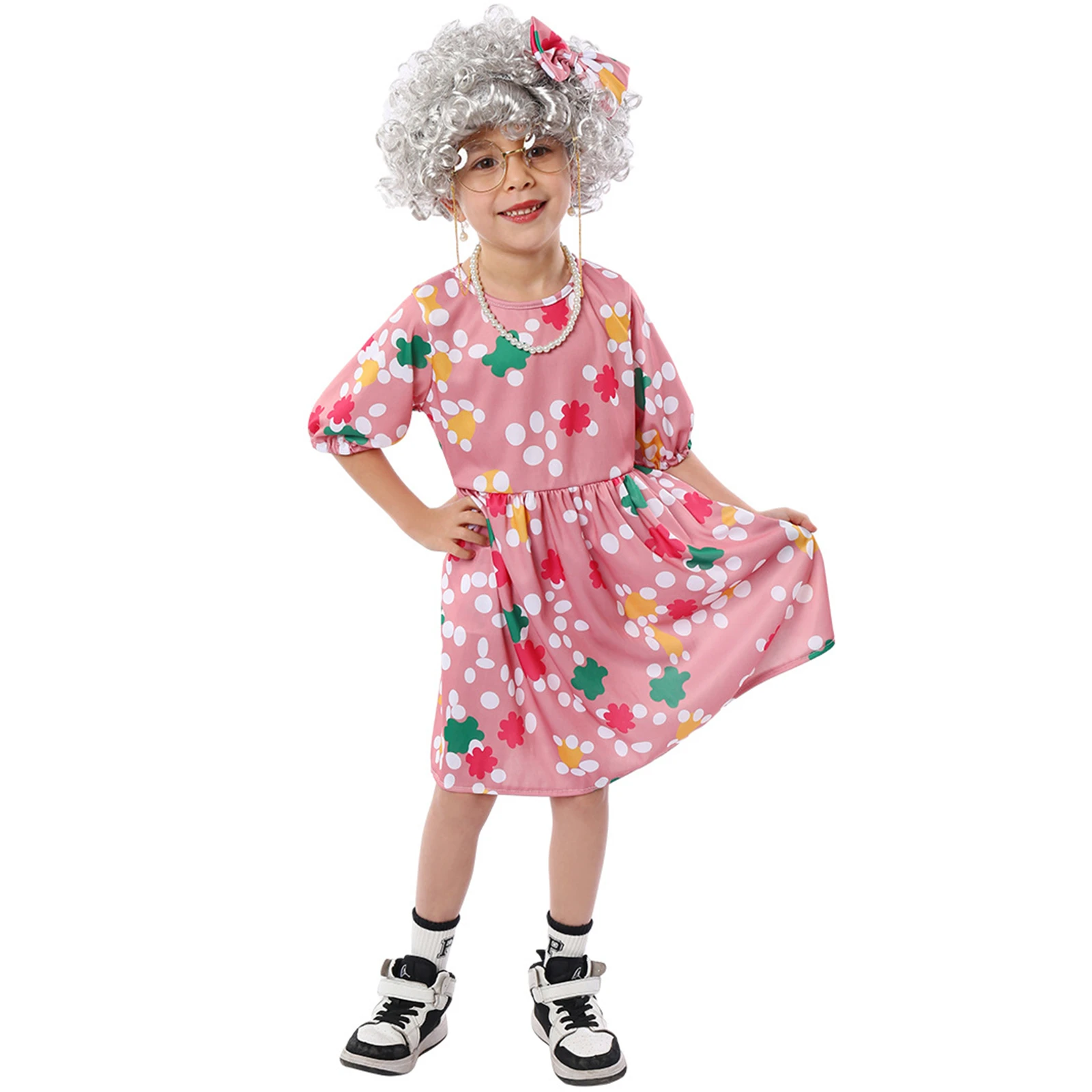 Costume Cosplay de grand-mère pour enfants