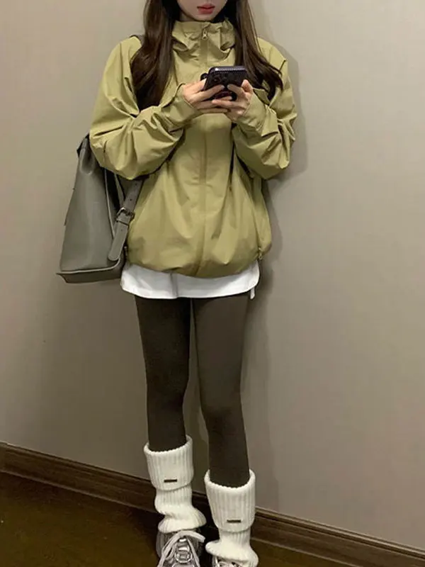 Pantaloni da yoga foderati in Fce a vita alta da donna Autunno Inverno Leggings caldi con fantasia in pelle arca che sollevano il sedere