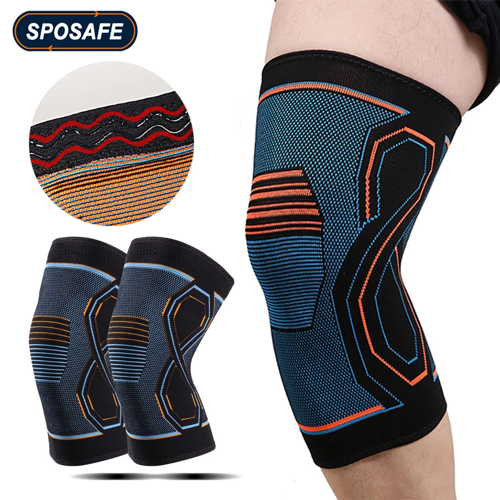 Sports Knee Brace Knee Compression Sleeves Support for Running, Cycling, Football, Arthritis, Joint Pain Relief, Injury Recovery