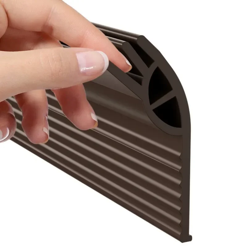 New Self Adhesive Wearable Door Window Sealing Strips for Door Gap Waterproof Dustproof PVC Soundproof acoustic foam seal tape
