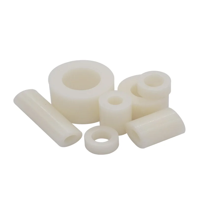 20-50pcs M3 M4 M5 M6 M8 White Black ABS Non-Threaded Spacer Round Hollow Standoff Washer PCB Board Spacer