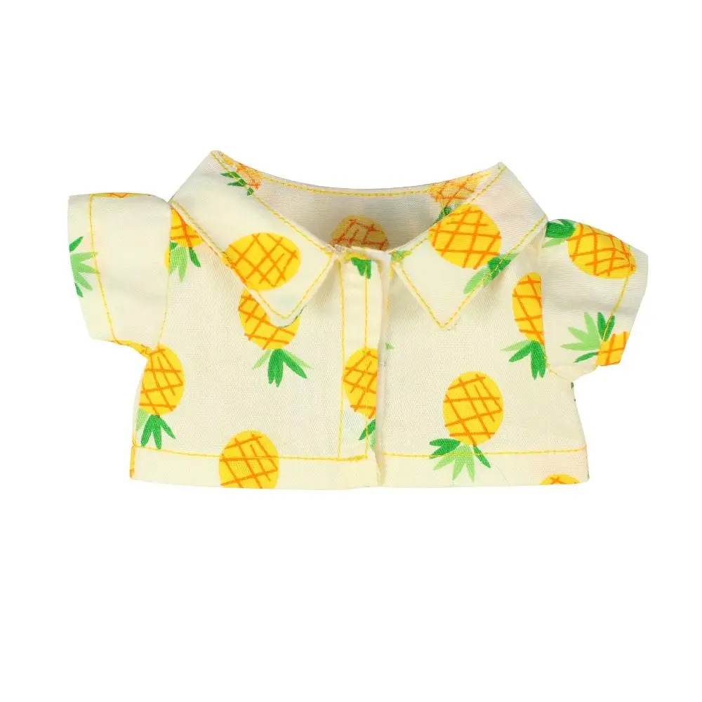 

Мини-одежда для сна, кукла, пляжные пижамы с фруктами, аксессуары, разноцветная хлопковая кукольная одежда 20 см, сменная мини-одежда