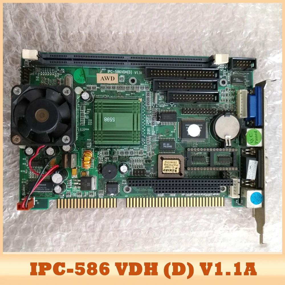 

IPC-586VDH(D) V1.1 A ISA полудлинная плата, материнская плата промышленного управления IPC-586VDH