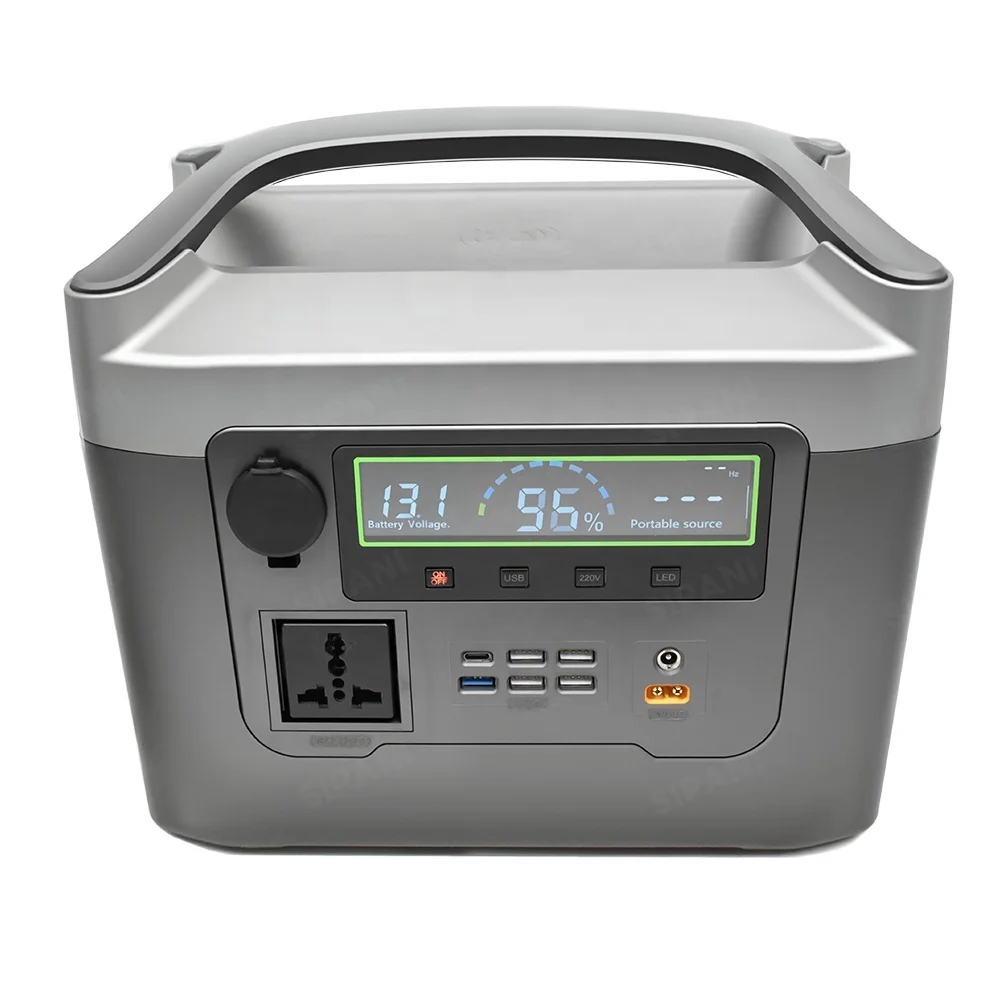 

Wholesale 500W Pure Sine Wave Outdoor Camping Power Station Lithium Portable Power Bank 384Wh AC Solar Panel Car Power Source