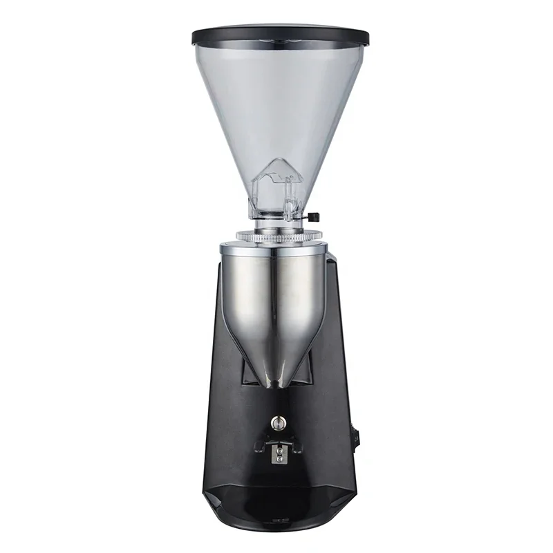 Professional Durable Large Capacity Bean Storage Burrs Aluminum Espresso Adjustment Coffee Mill Grinder