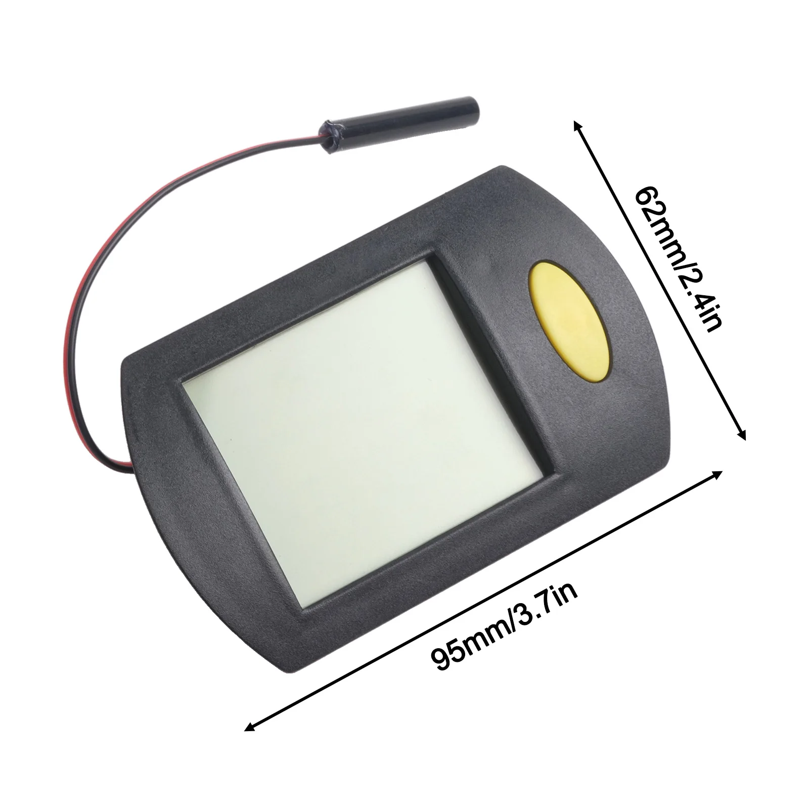 LCD Display Replacement Speedometer Monitor for Exercise Bikes Measures Elapsed Time Total Distance Reps and Calories Burned