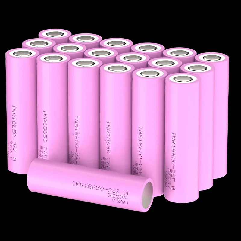 2600mAh New Original 3.7V ICR18650 For Samsung 18650 26F Batteries Rechargeable Li-ion Battery For Flashlight use