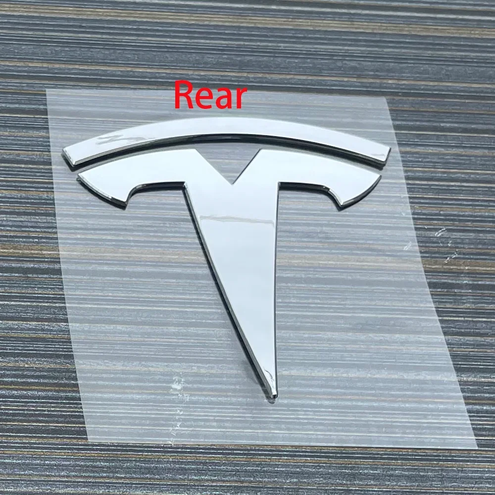 1pcs ABS for Tesla Model 3 Mode Y Car Front Hood Logo Cover Emblem Sticker Styling Auto Body Rear Trunk Badge Accessories view 6