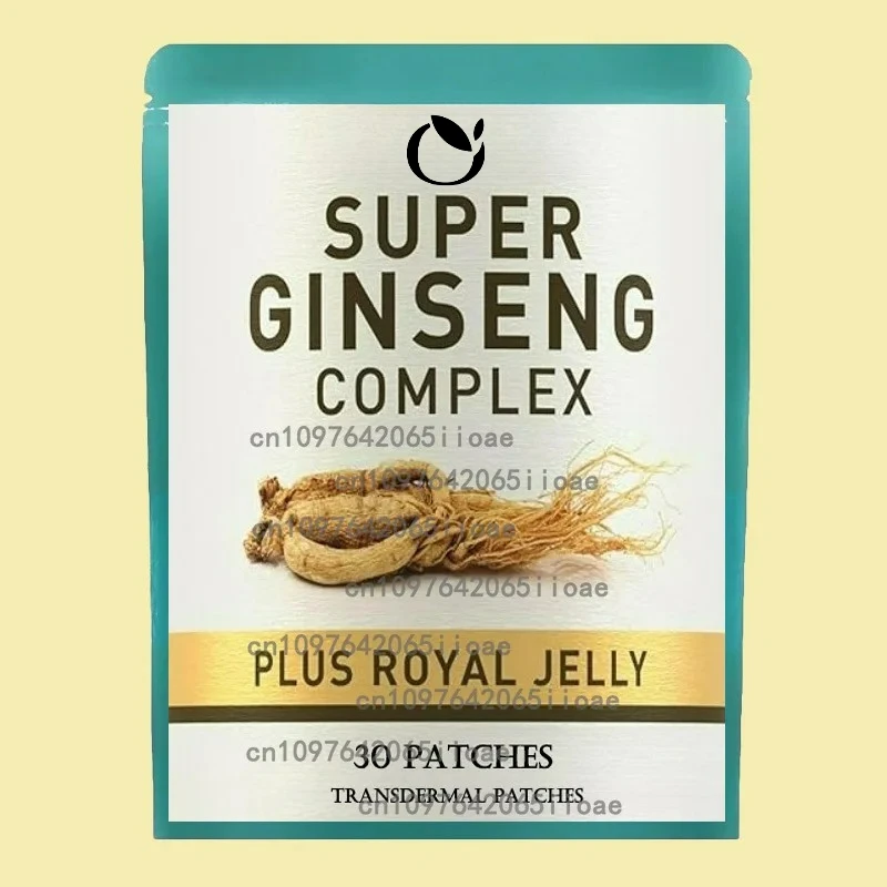 Ginseng con cerotti transdermici Ginkgo Biloba 30.