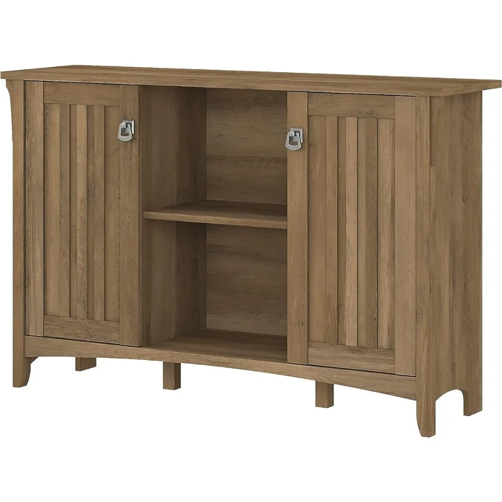 Family restaurant cutlery cabinet storage cabinet with 3 shelves,made of recycled pine wood 12.76 deep x 46.22 wide x 29.96 high