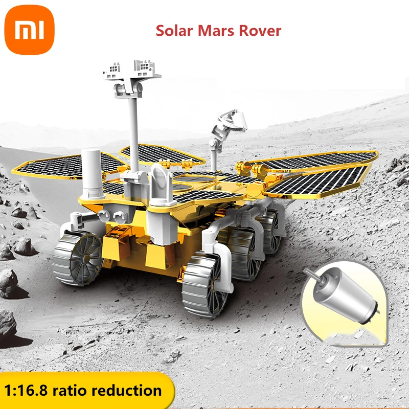 Xiaomi Educational Assembly Science Tech Puzzle Toy Teaching Institutions DIY Solar Powered Motorized Engine and Gears Kid Gift