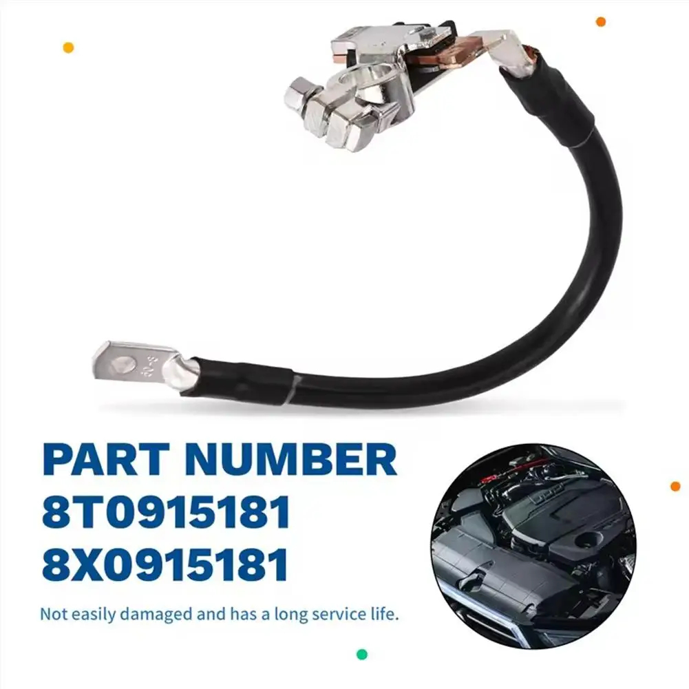 เซ็นเซอร์แบตเตอรี่ OE: 8T0915181 8X0915181 ขั้วลบแบตเตอรี่ สำหรับ Audi A5 A6 2009-2018 อะไหล่ซ่อมรถยนต์ อุปกรณ์รถยนต์ P1D4