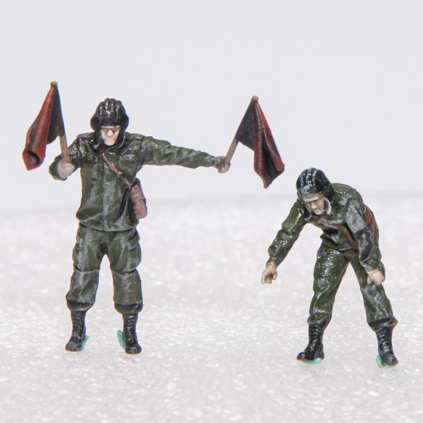 مقياس 1:72 مصلح خزان الراتنج 6-شخص المشهد ملحق نموذج ألعاب جنسية الكلاسيكية الحنين الهدايا تذكارية عرض ثابت #3