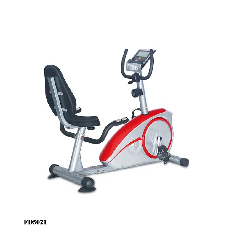 New Design home body building magnetic resistance exercise recumbent bike cycle