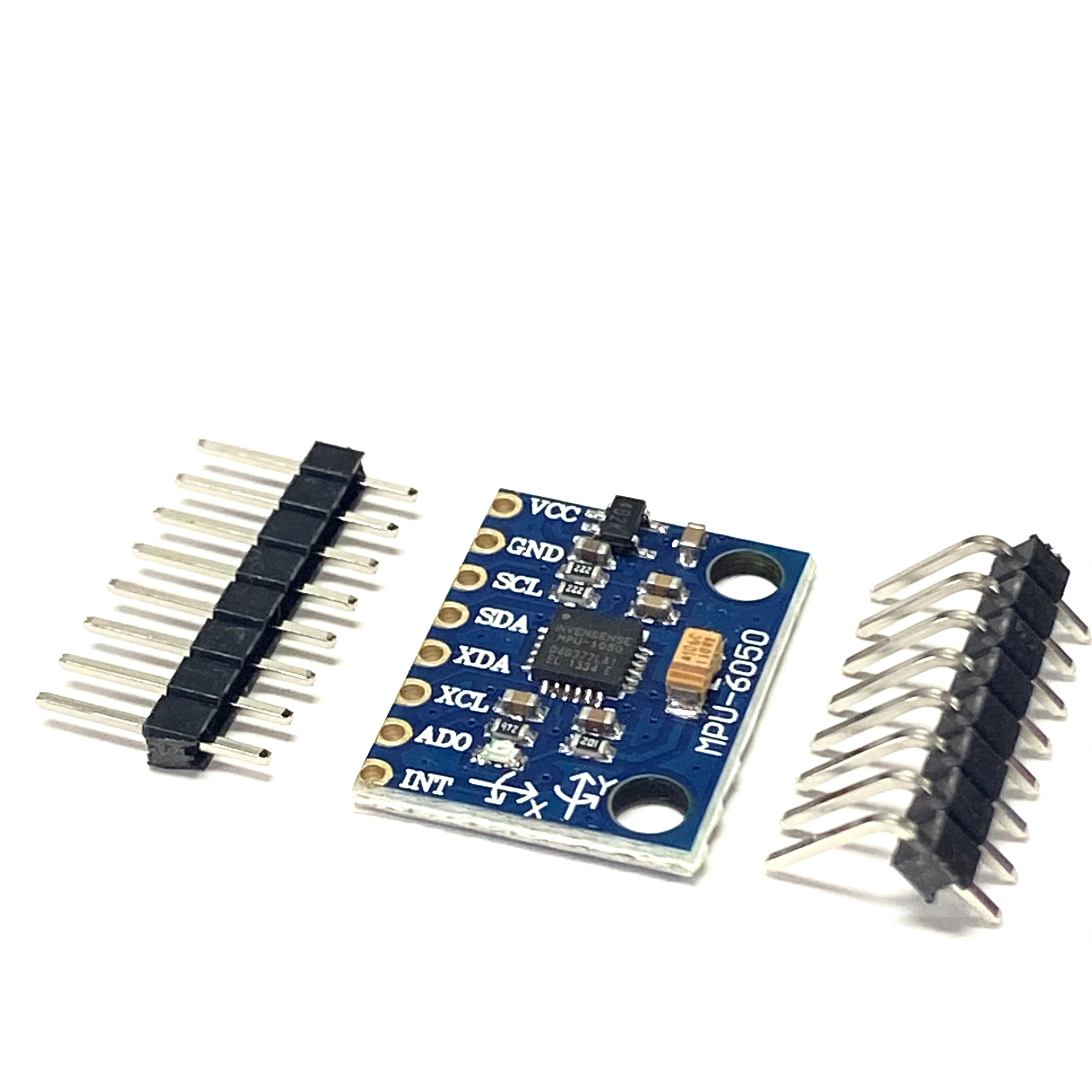 1pcs I2C IIC  MPU-6050 GY-521 MPU6050 3 Axis Analog Gyroscope Sensors + Accelerometer Module For R3 With Pins 3-5V DC