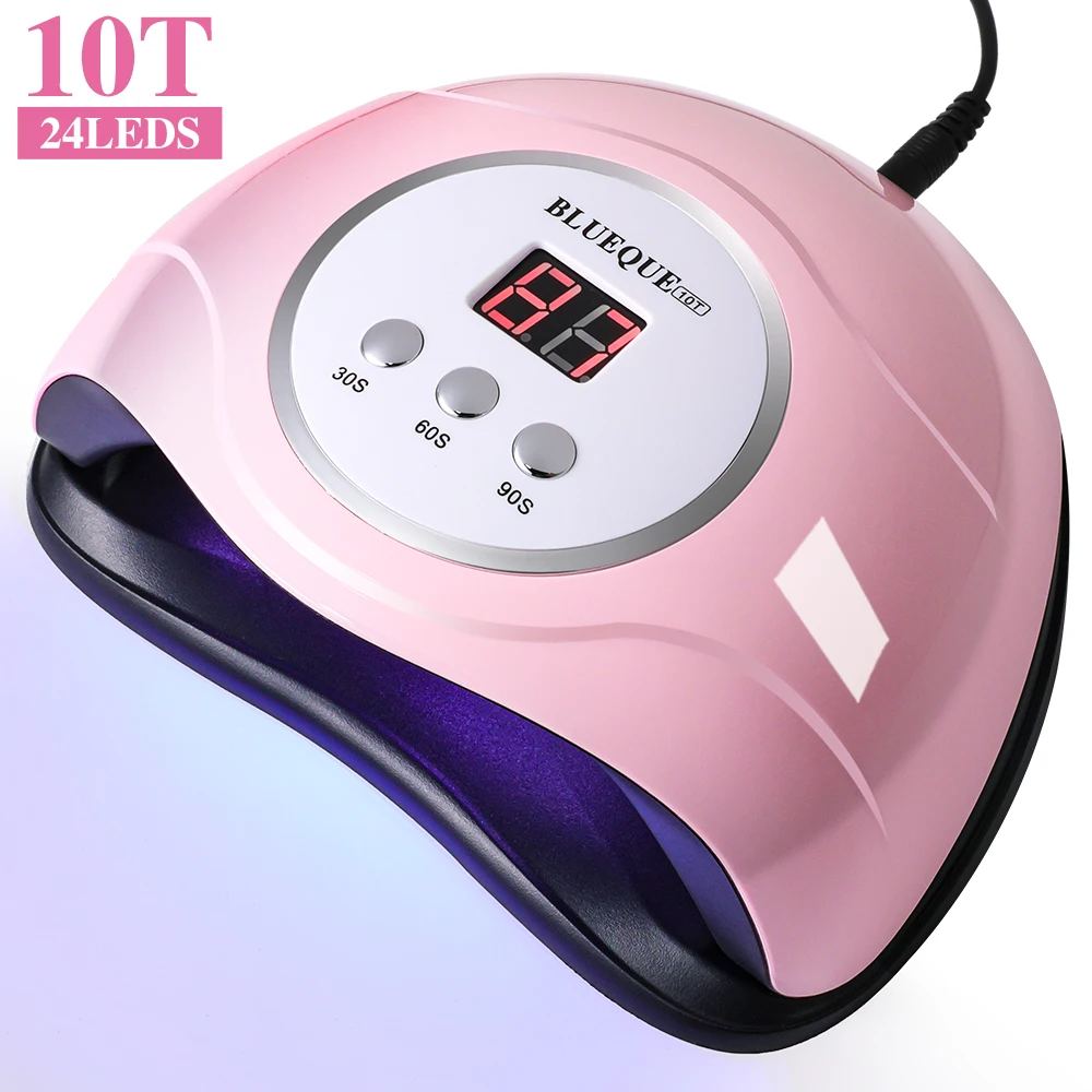 

LIMEGIRL Professional Nail Lamp LED Manicure UV Lamp Nail Dryer for UV Gel LED Gel Nail Machine Smart Sensor USB Plug