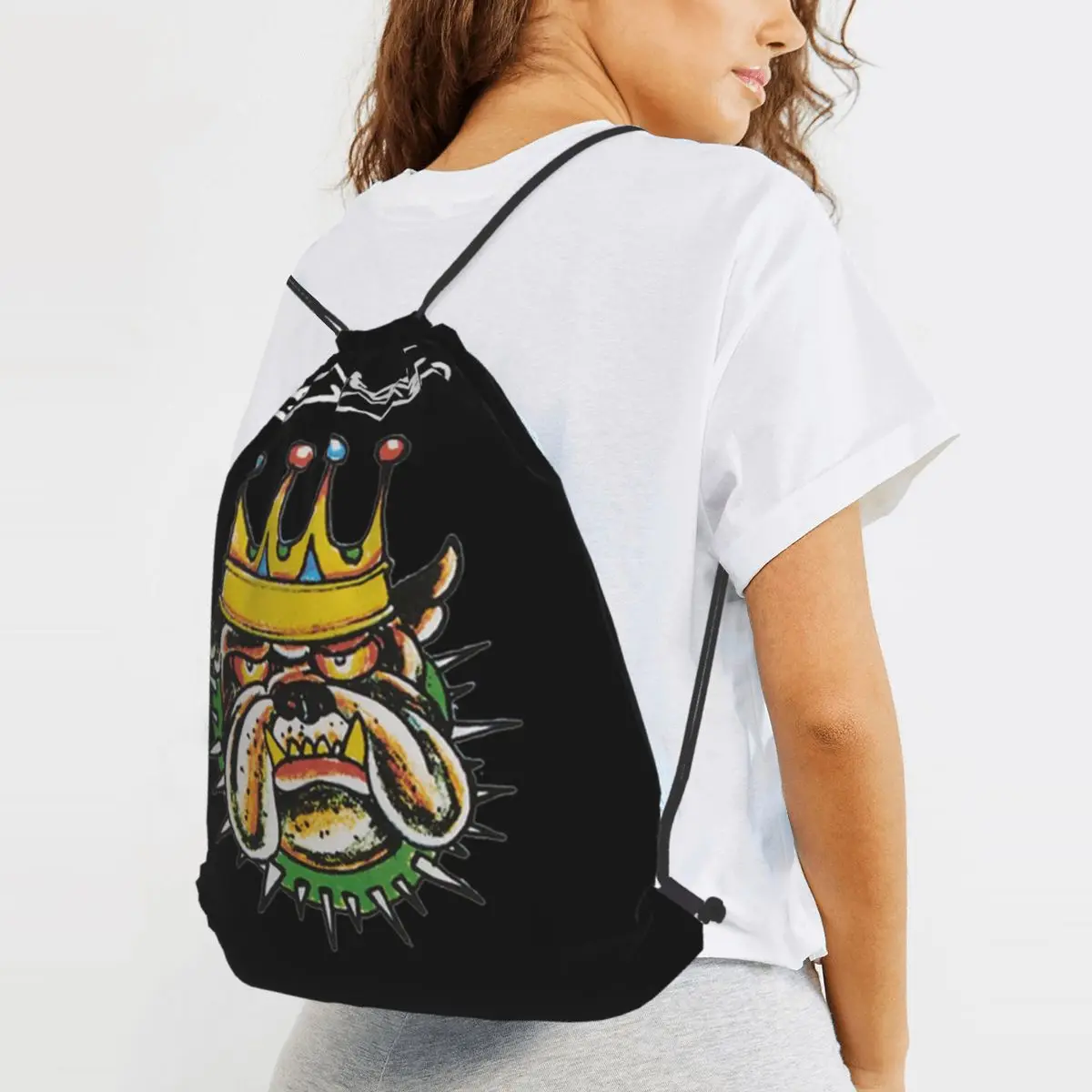 

The First Incarnation Of Tattoo Ed Hardy Backpacks Portable Drawstring Bags Shoes Bag Book Bags for Man Woman Students