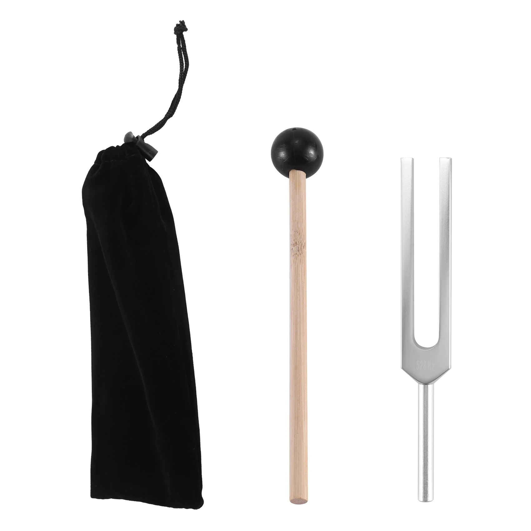 New Tuning Fork 528HZ Tuner with Mallet for Healing Chakra,Sound Therapy,Keep Body,Mind and Spirit in Perfect Harmony