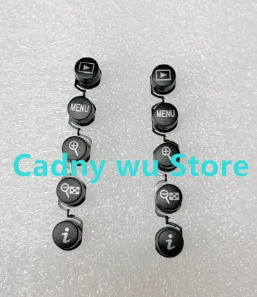 1 قطعة جديد الخلفي الغطاء الخلفي الجمعية المطاط زر استبدال لنيكون D3400 SLR كاميرا جزء