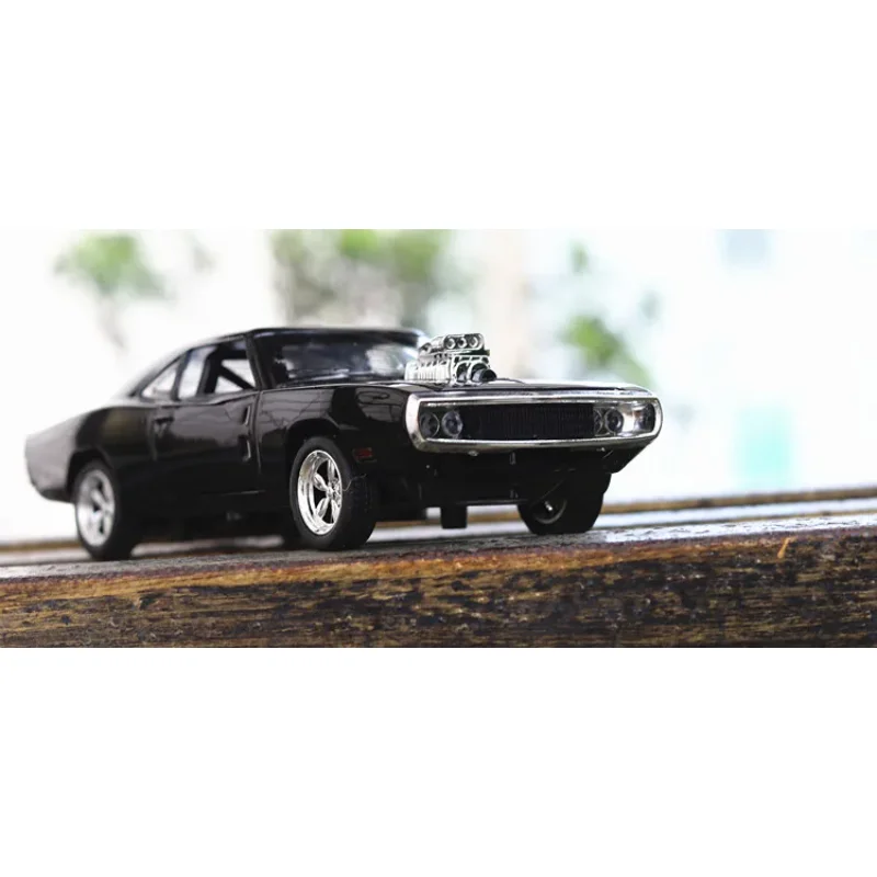 [CubeFun] escala 1:32 CHARGER 1970 aleación Diecast modelo coche tirar hacia atrás Mini vehículos juguetes para niños colección de amantes