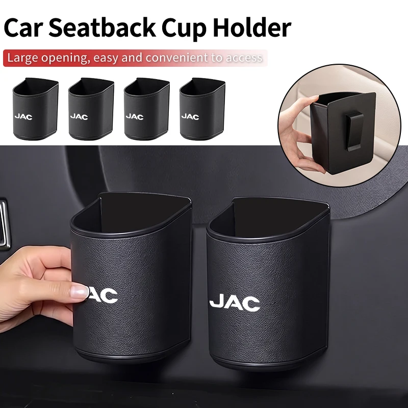 Car Door Water Cup Box Mug Drinks Storage Bag Accessories For JAC J7 J3 S2 J2 JS2 T8 JS4 J5 Refine S3 S7 J4 S4 JS3 S5 J6 - view 2